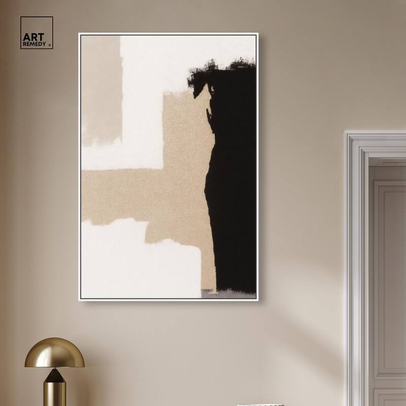 Earth and Ink III Canvas by Art Remedy