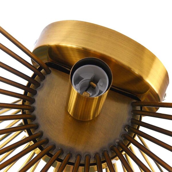 Starburst wall sconce light top