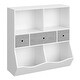 preview thumbnail 8 of 14, 3 Tier Kids Toy Storage Organizer with 3 Movable Drawers