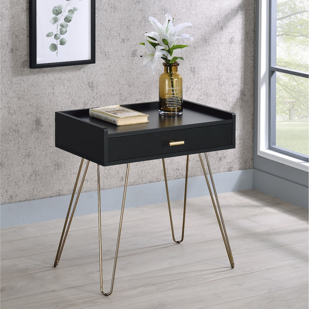 Hailey and Wood Storage End Table Modern End Table Solutions，Compact End Table Collection