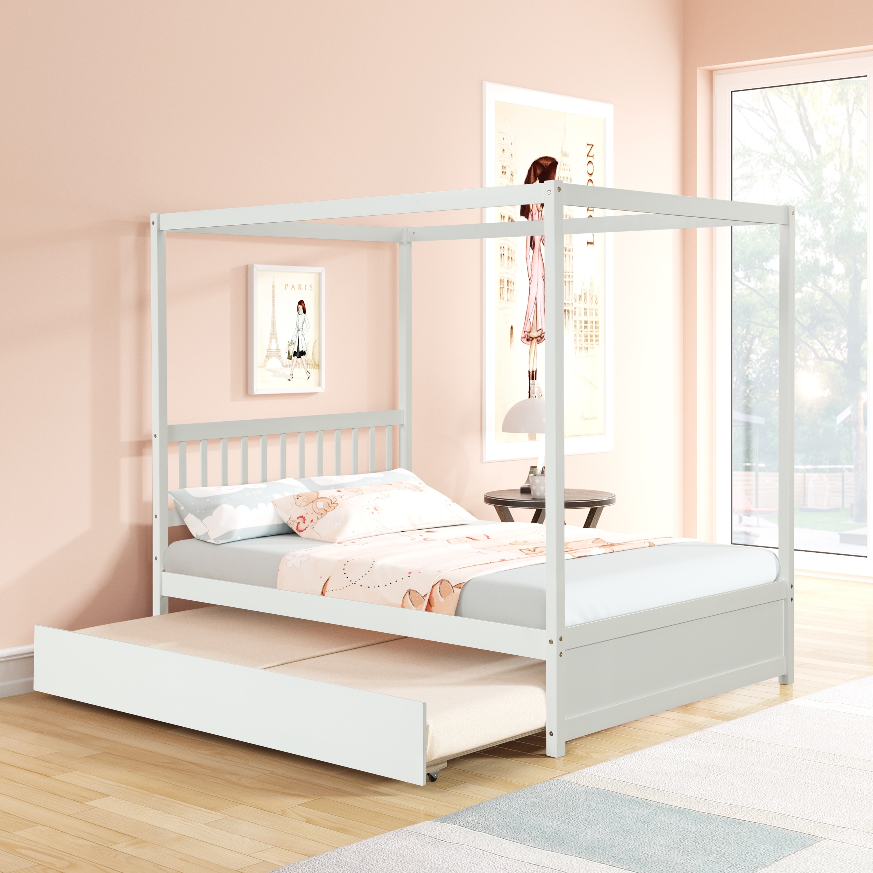 Twin size new arrivals poster bed