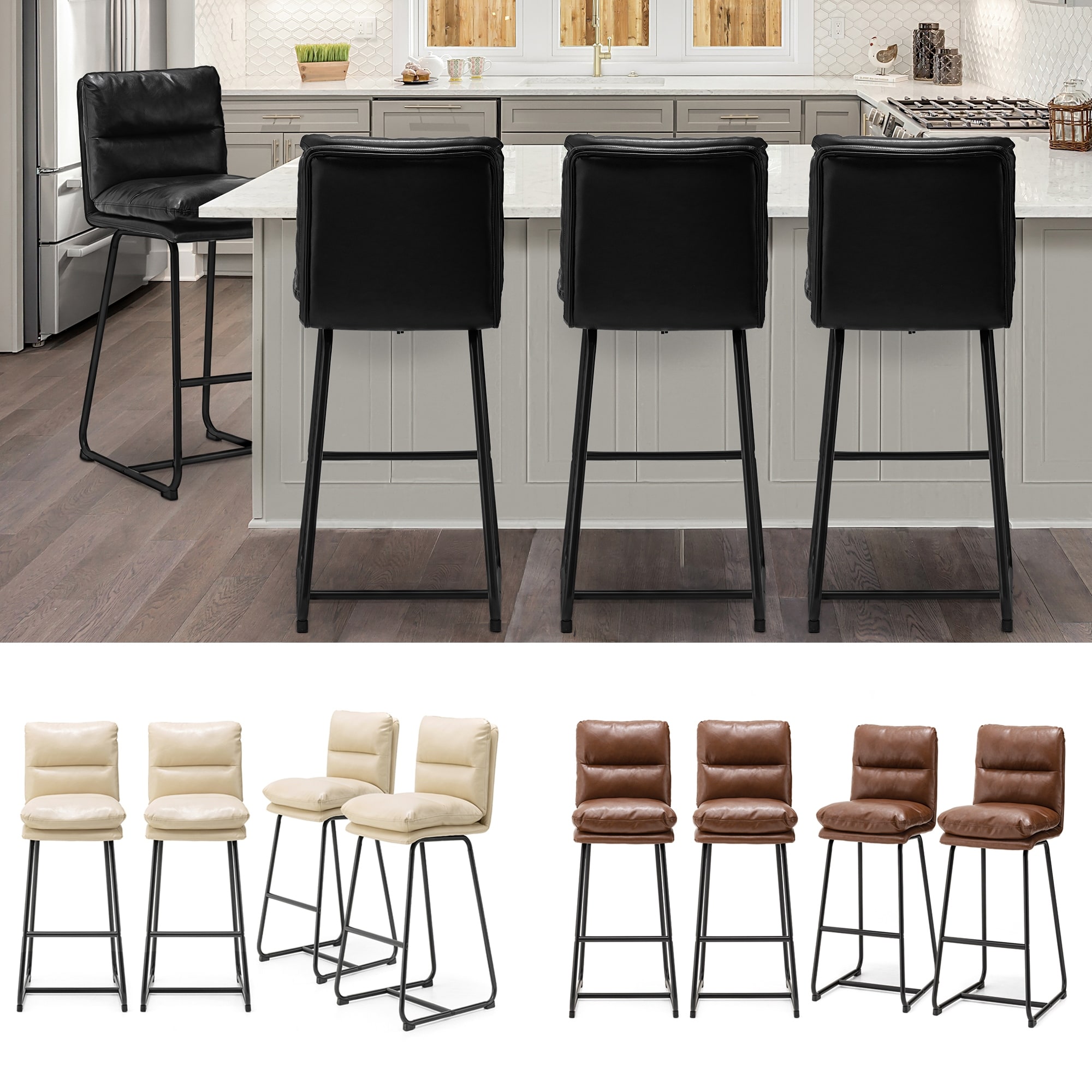 Modern bar stools hotsell set of 4