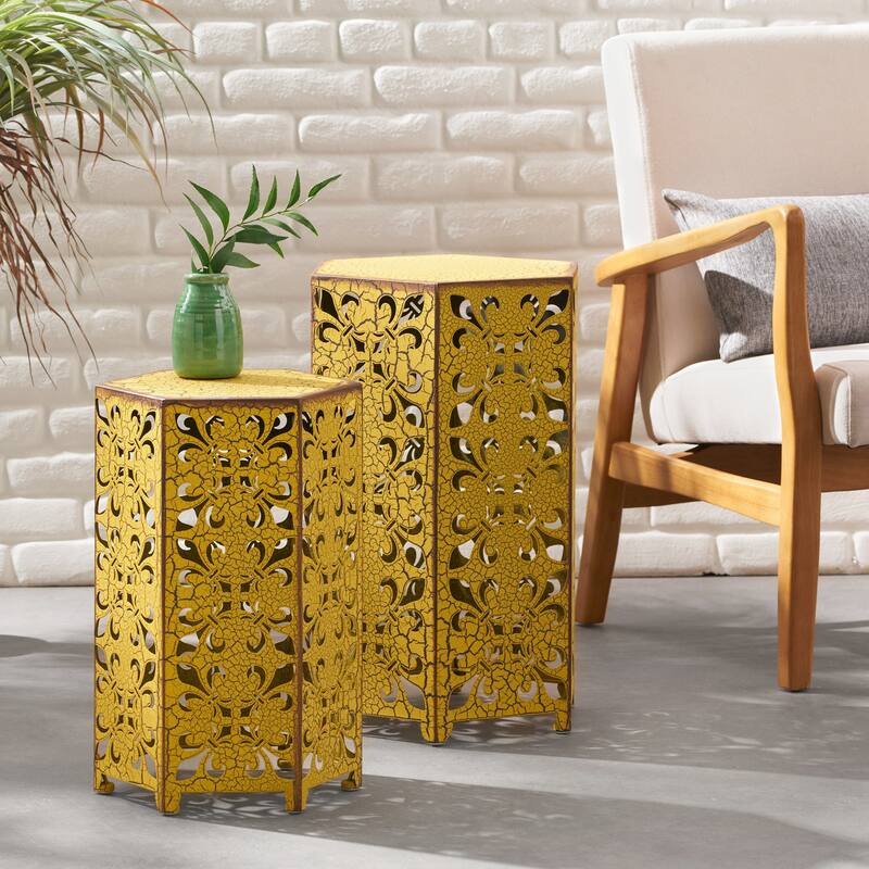 Outdoor Hexagonal ACCENT TABLE