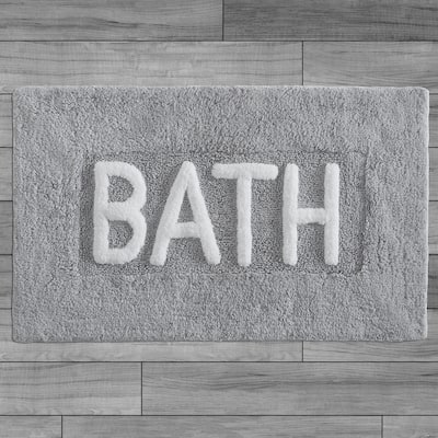 Jean Pierre Novelty Cotton "BATH" 21 x 34 in. Rug