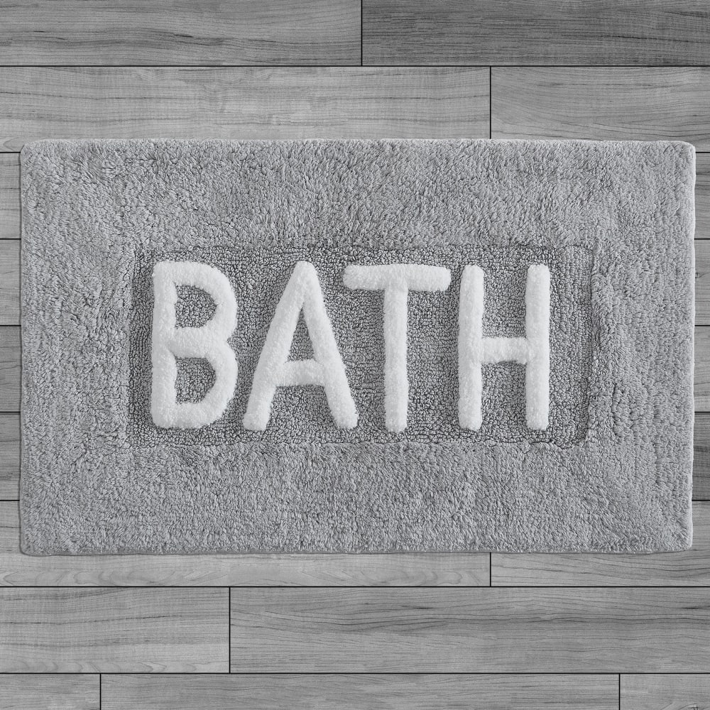 Jean Pierre Novelty Cotton "BATH" 21 x 34 in. Rug