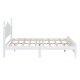 preview thumbnail 5 of 7, Solid Wood Queen Platform Bed Frame with Headboard, No Box Spring Needed