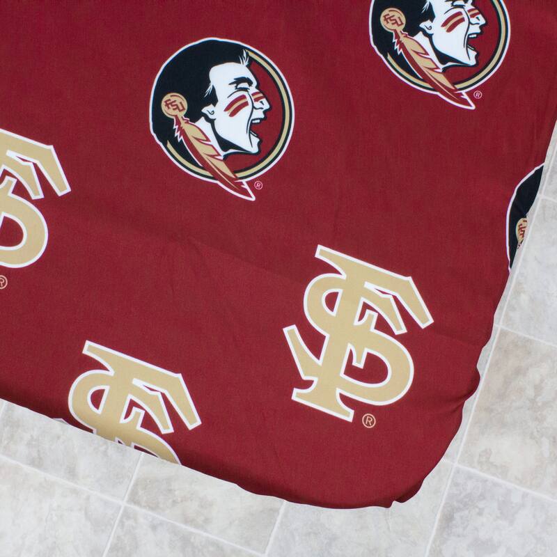 Florida State Seminoles Tailgate Fitted Tablecloth, 72" x 30", 6 ft table - 72" x 30", 6 ft table