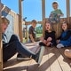 preview thumbnail 13 of 13, Backyard Discovery Dover Bay Spruce Swing Set, Tube Slide, Clubhouse