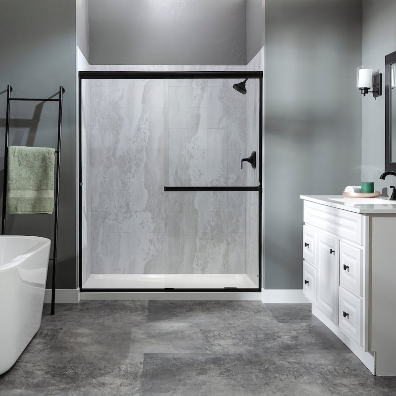 Palisade Shower Surround Kit with Accessories