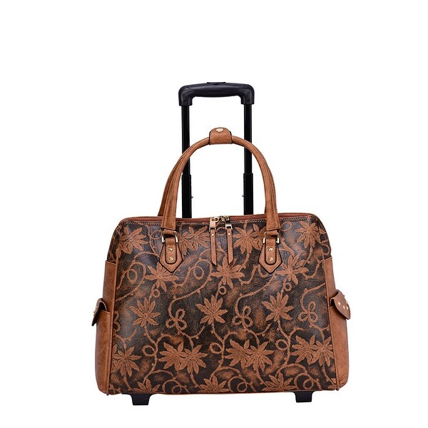rolling laptop tote