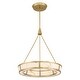 preview thumbnail 4 of 7, Minka Lavery 3475-L Velaris 24" Wide Pendant with Faux Alabaster
