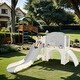preview thumbnail 1 of 32, Kids Slide Playset Structure 7 in 1,Freestanding Spaceship Set w/Slide