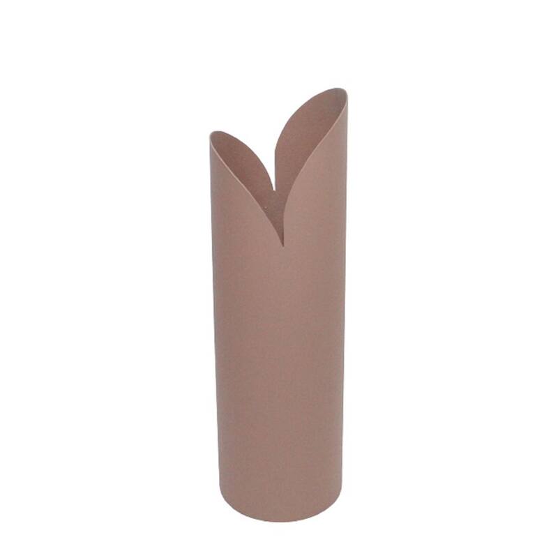 Med. Ivory Iron Vase 13"H-ST - Ivory - Pink