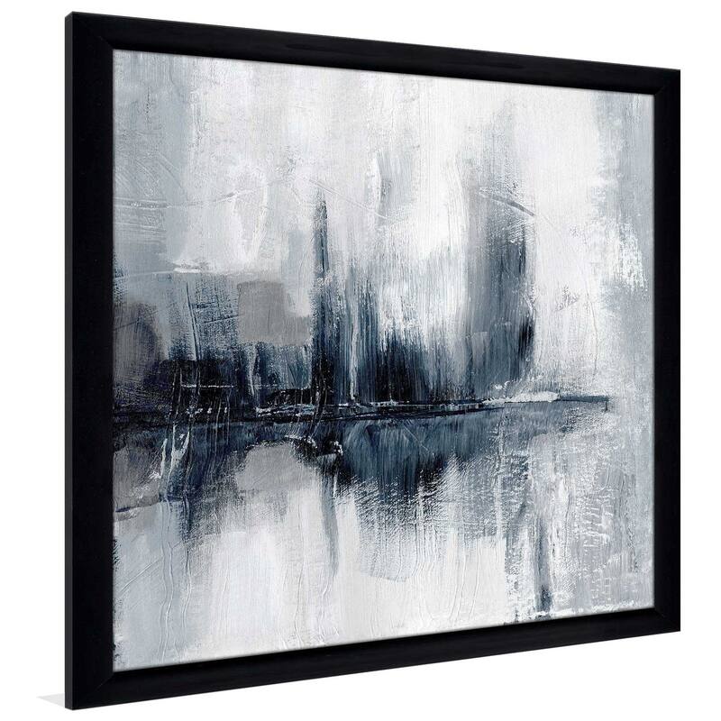 "Indigo Harbor Lights" by Nan 2 Print on Acrylic