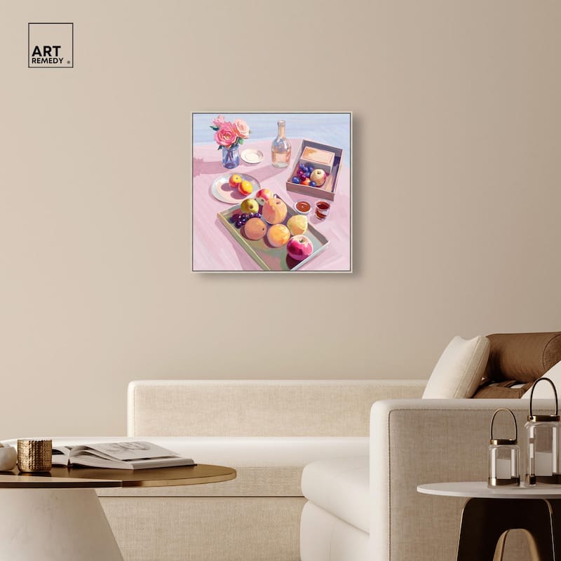 Fresh Fruits Canvas by Art Remedy