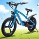 preview thumbnail 13 of 30, 24V Kids Ride On Electric Dirt Bike, 300W Motor, Adjustable Seat,Ride-On Motorcycle - For Kids Aged 5-12