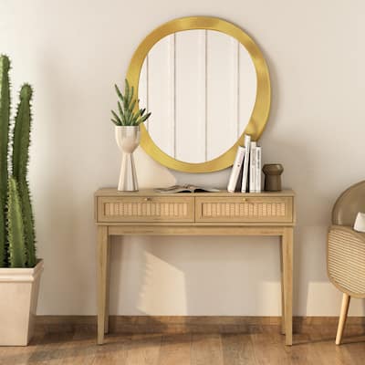 Bodrum 43" Console Table - 43" W x 12" D x 17" H