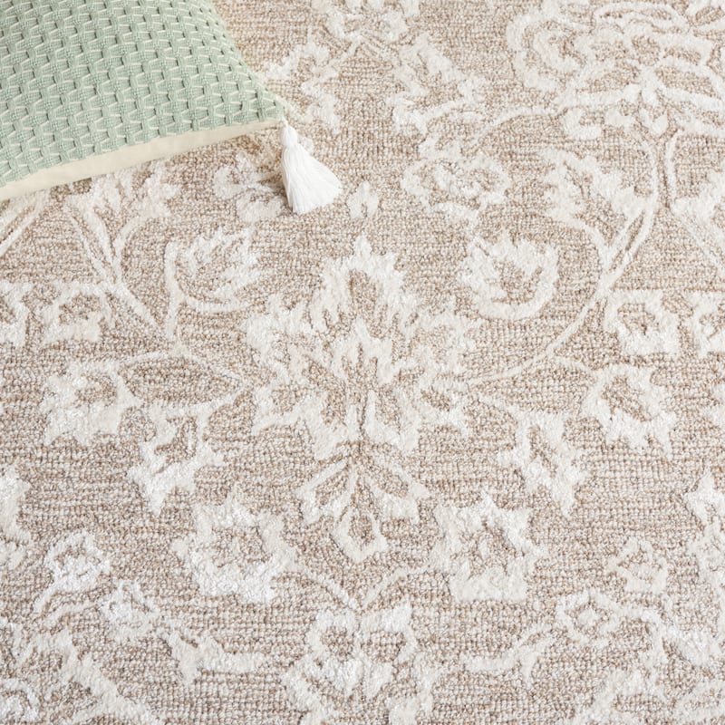 SAFAVIEH Handmade Glamour Fulden Wool/ Viscose Rug