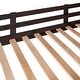 preview thumbnail 55 of 56, Multifunction Twin over Twin Wood Bunk Bed With Two Drawers and Solid Wood