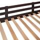 preview thumbnail 59 of 58, Twin over Twin Wood Bunk Bed with Built-in Ladder and 2 Drawers
