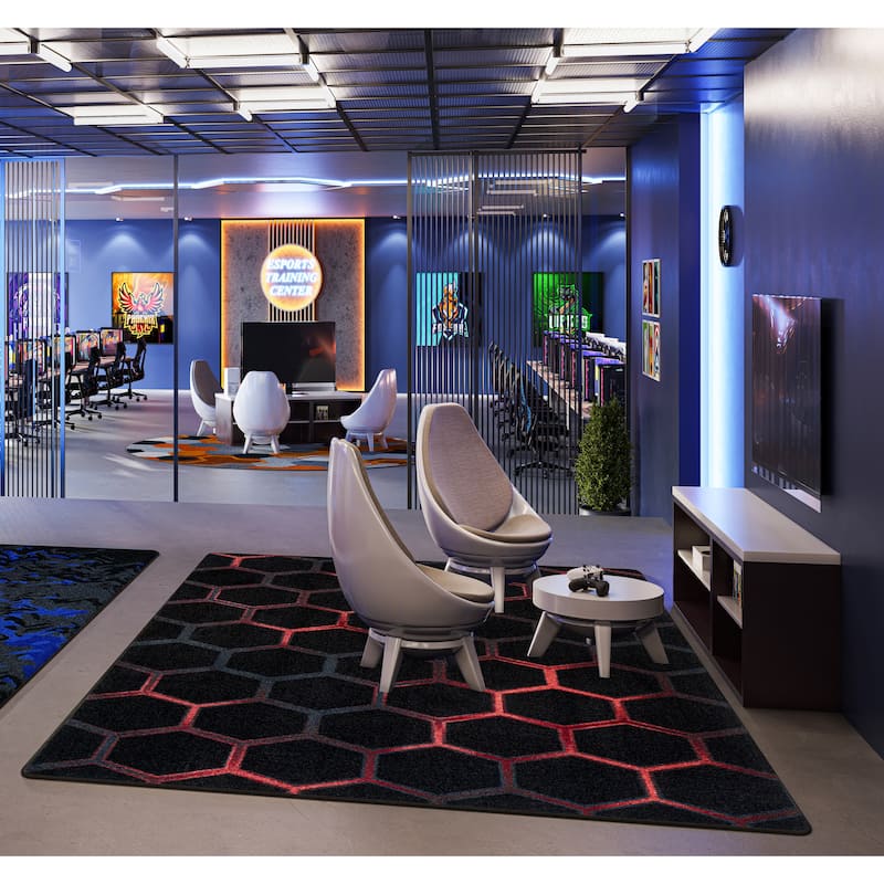Joy Carpets Kid Essentials Breakout Area Rug