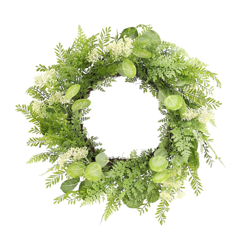 Mixed Foliage Wreath