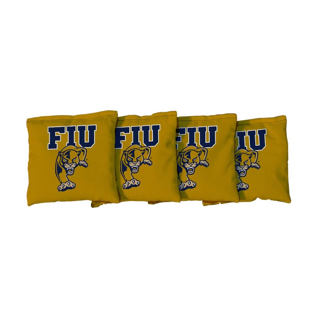 FIU Yellow Cornhole Bags