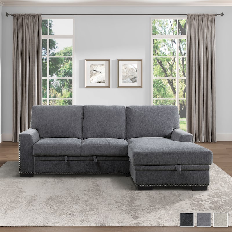 Tolani Sectional Sofa with Pull-Out Bed and Right Chaise