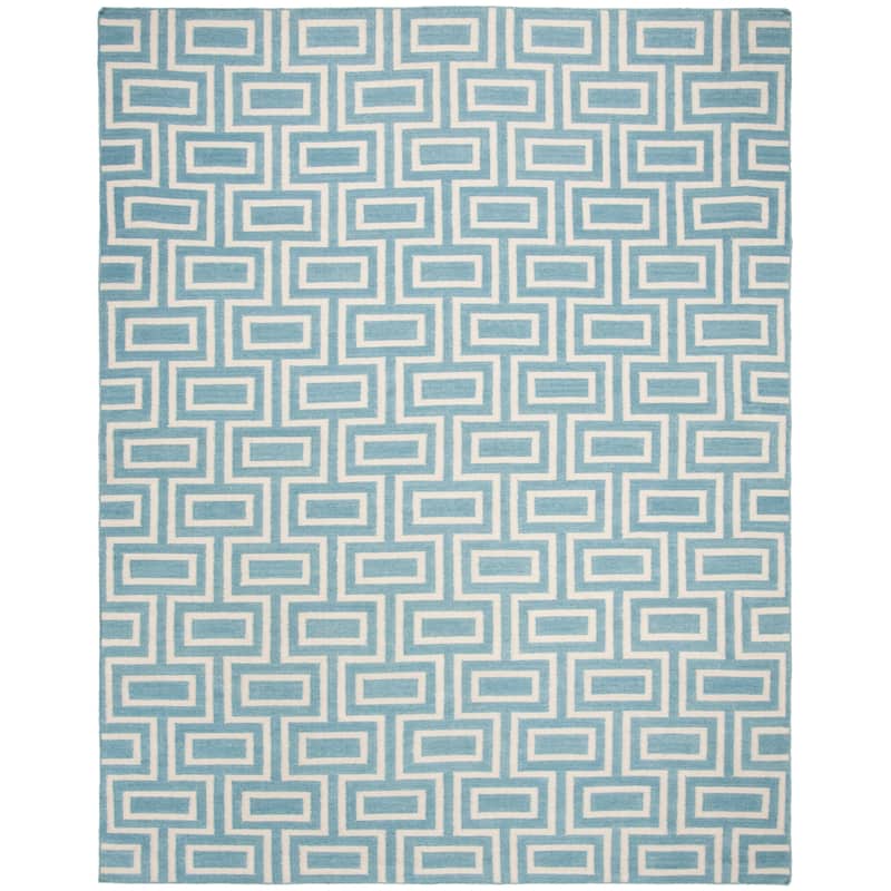 SAFAVIEH Handmade Flatweave Dhurries Iacobina Modern Moroccan Wool Rug
