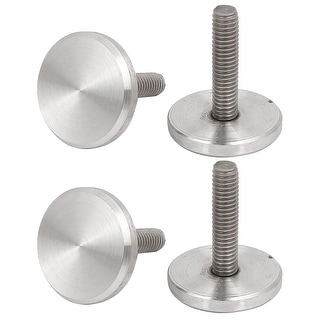 Advertising Glass Mirror Stainless Steel Round Screw Cap Nails M6x25mm ...