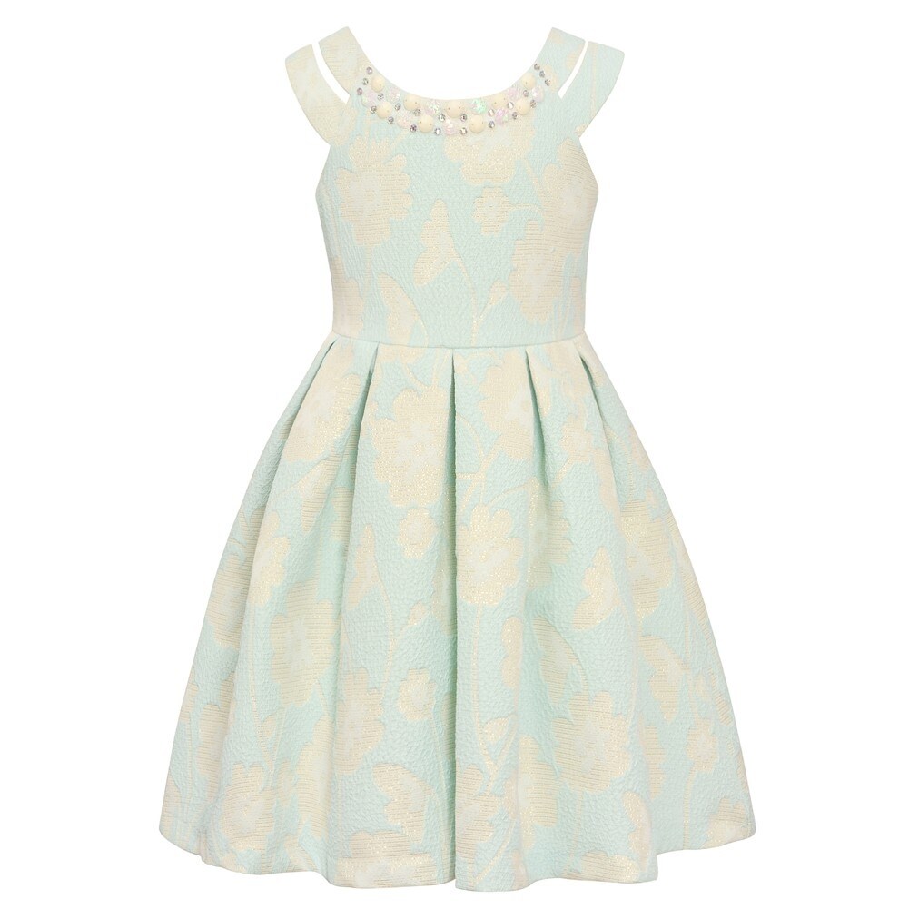 bonnie jean brocade dress