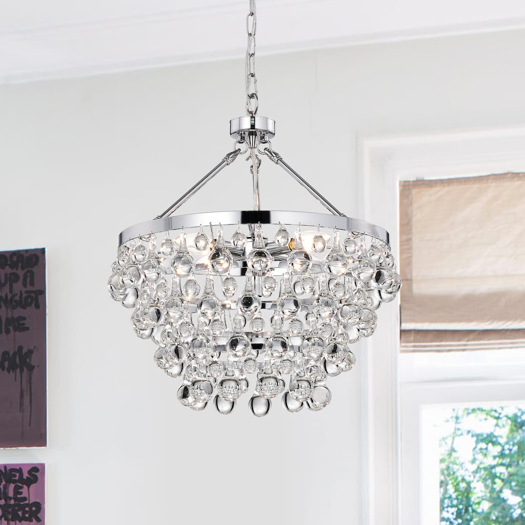 Acamar 5 Light Crystal Chandelier - S