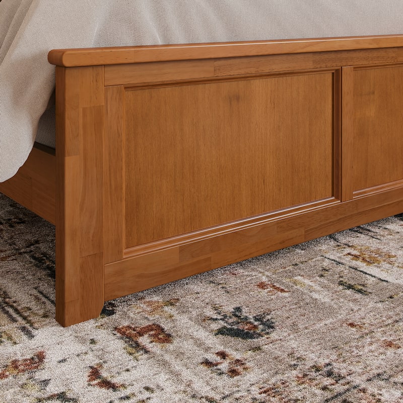 AFI, Madison Foundation Bed with Matching Footboard