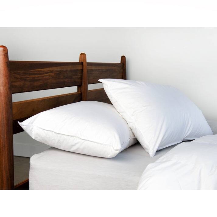 2 Pack White Duck Feather & Down Bed Pillow by BOKSER HOME
