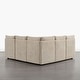 preview thumbnail 48 of 58, Spruce & Spring Modern 74" L-Shaped Dining Bench with Storage, Corner Breakfast Nook Banquette Bench