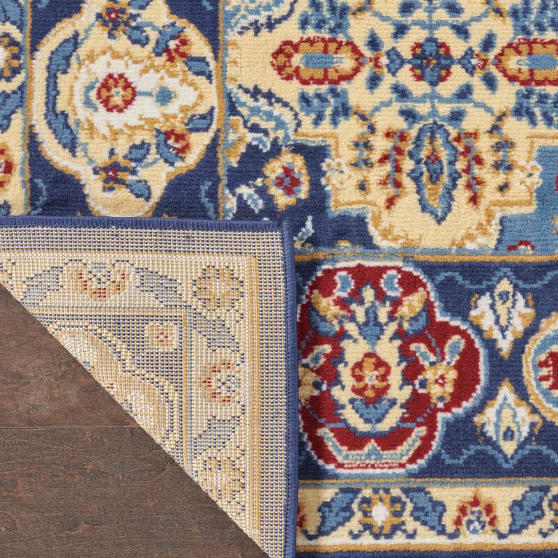 Nourison Grafix Vintage Boho Persian Border Area Rug