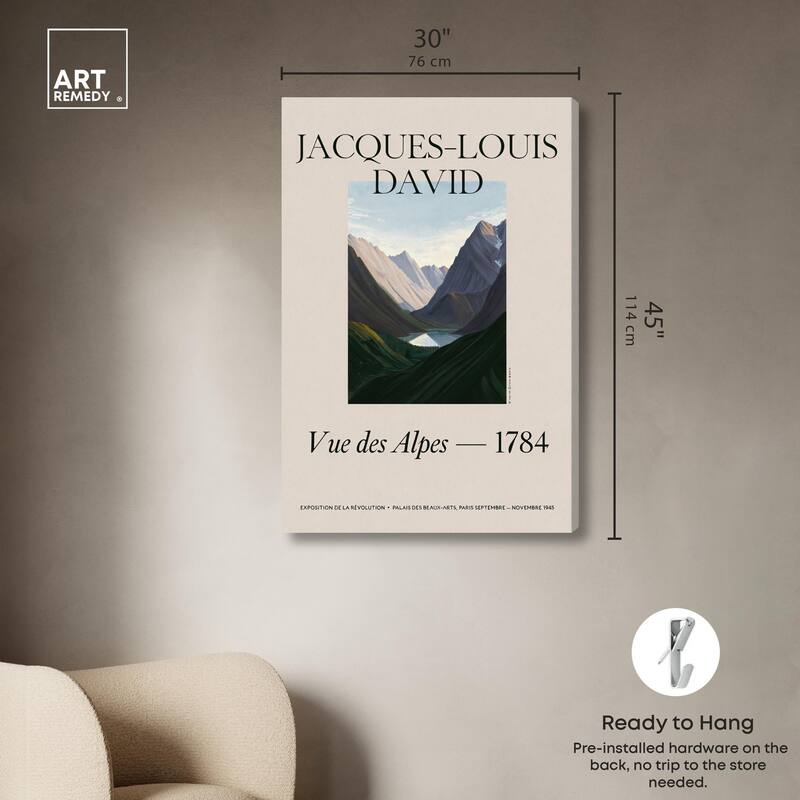Mountains of 1784 Canvas by Art Remedy, Gallery Wrapped