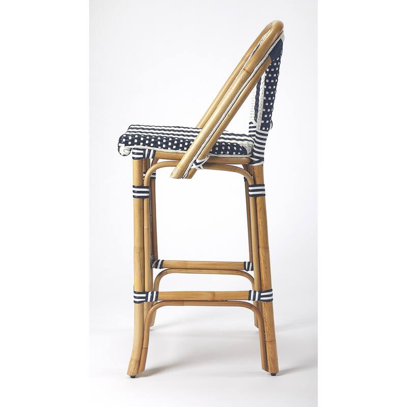 Lila Rattan 28" Bar Stool