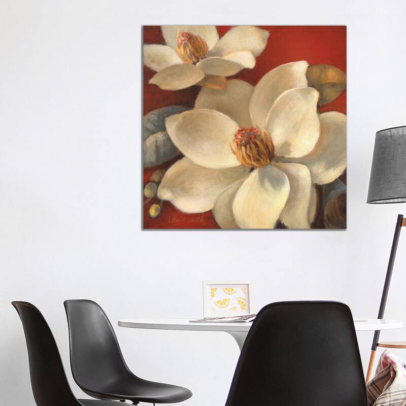 iCanvas "Magnolia Passion I" by Lanie Loreth Canvas Print - 37x37x1.5