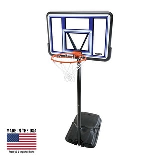 Lifetime Adjustable Portable Basketball Hoop (44-Inch)
