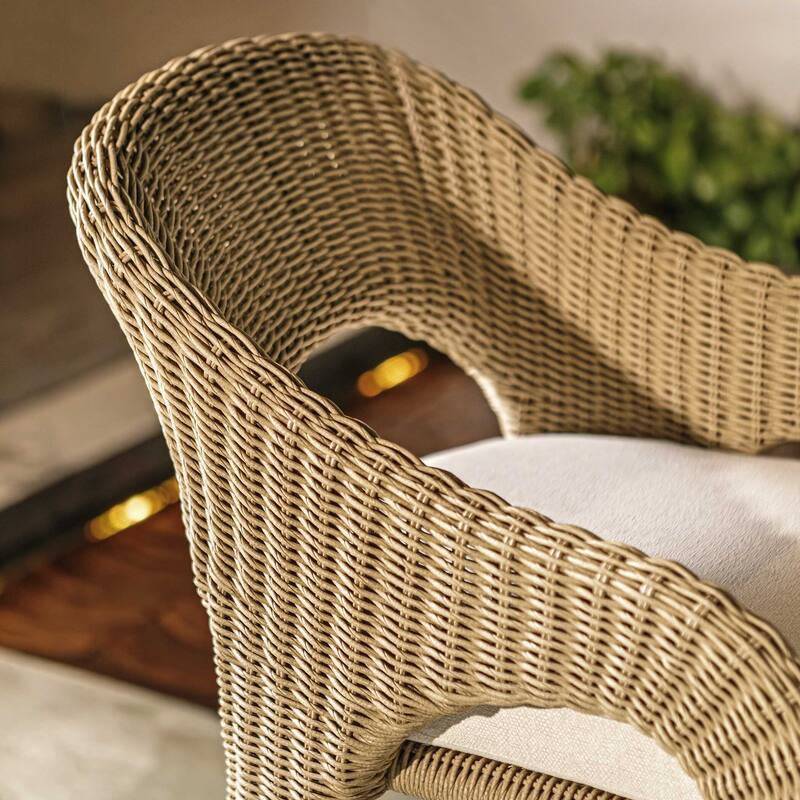 Uttermost Kavali Outdoor Wicker Stool