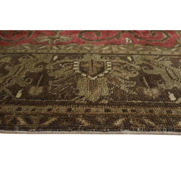 Shop Noori Rug Fine Vintage Adrion Brown Rose Rug 8 0 X 10 5 8 0 X 10 5 On Sale Overstock 31259677