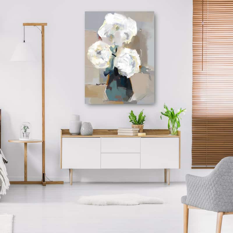 Petal Panache IV By Studio Arts Canvas Art Print