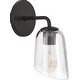 preview thumbnail 1 of 2, Maxim 26260SS Keppe 11" Tall Wall Sconce Dark Bronze