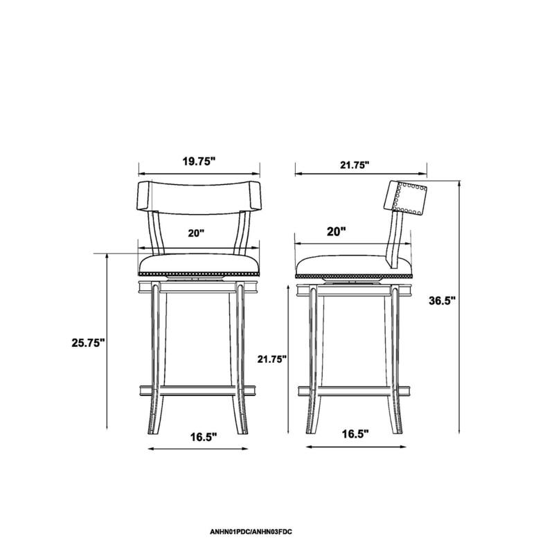 Hanover Swivel Bar Stool