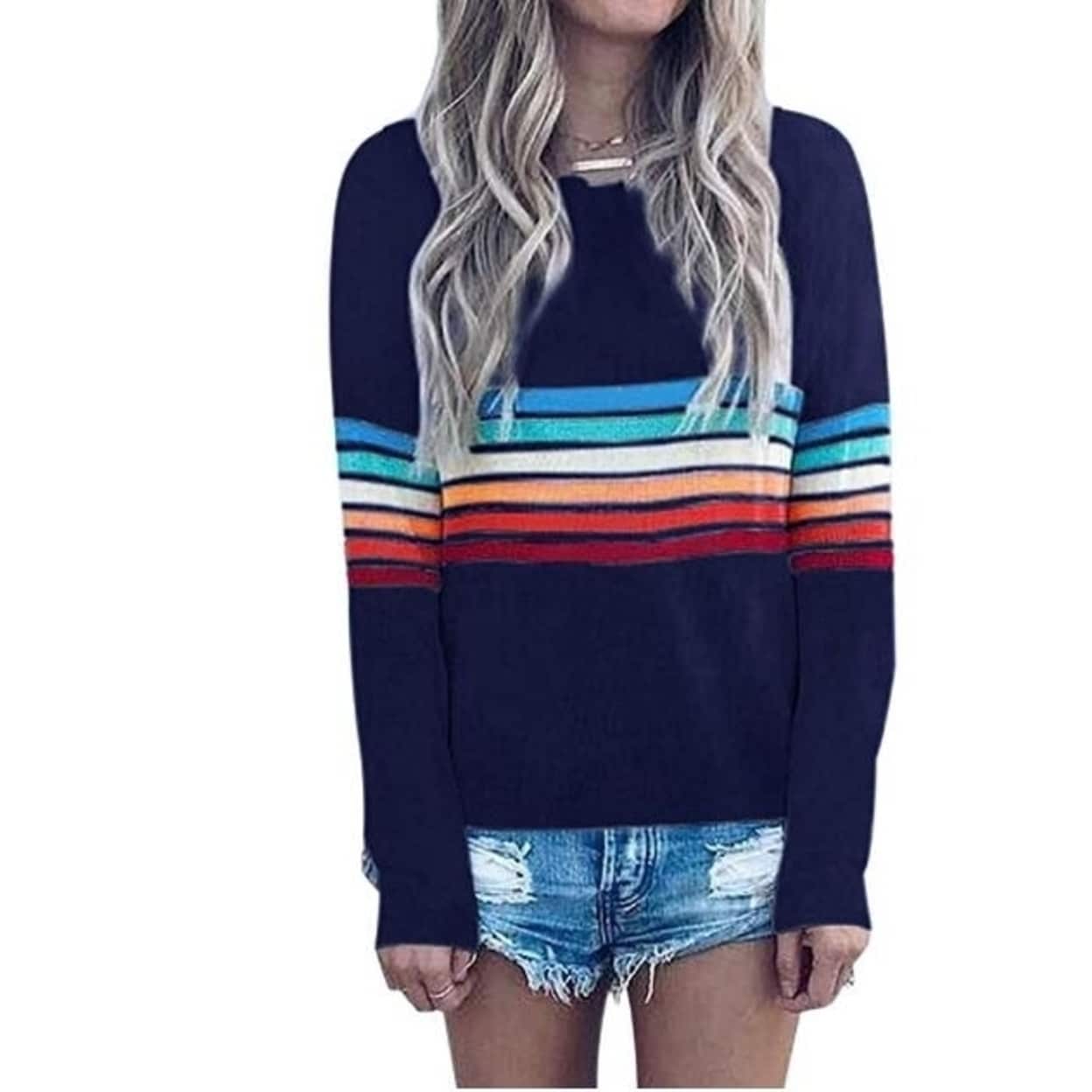 striped womens t shirt