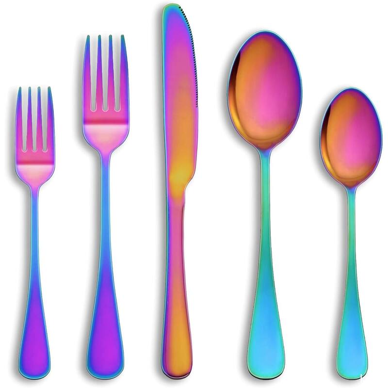 60 Pcs Silverware Set - 9.84*6.34*2inch