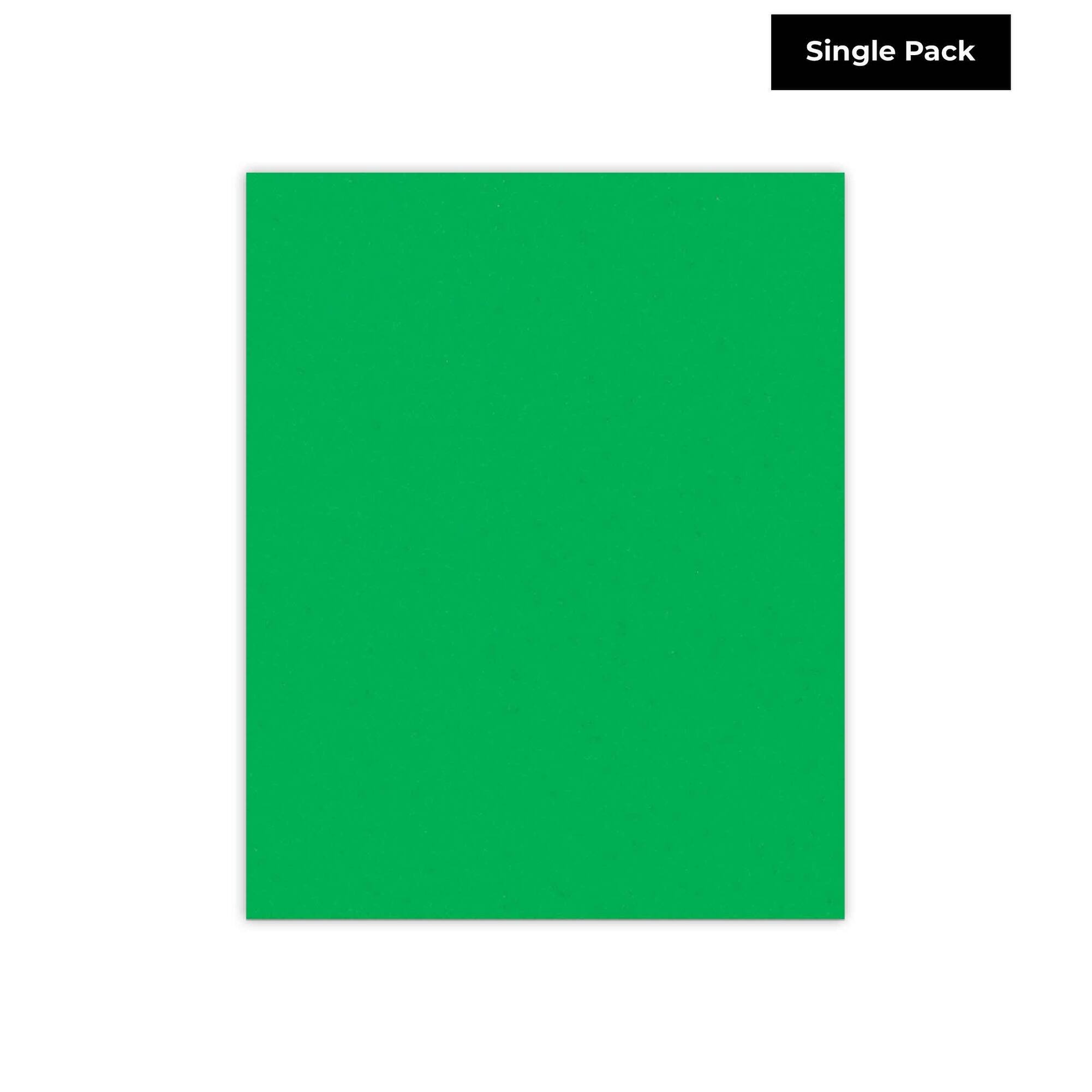 Bright Green 5x7 Backing Board Uncut Photo Mat Board Bed Bath