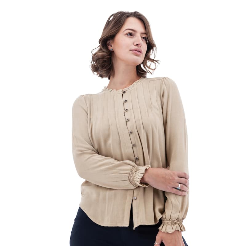 Aventura Women's Isabel Pintuck Top