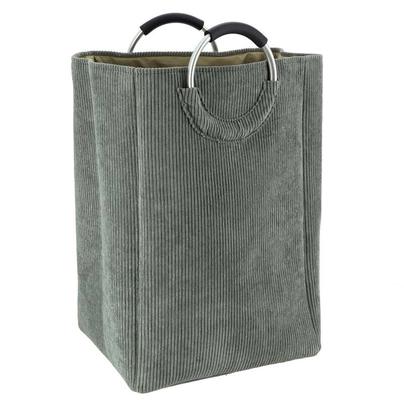 Corduroy Laundry Basket 55L - 14 L x 12 W x 25 H